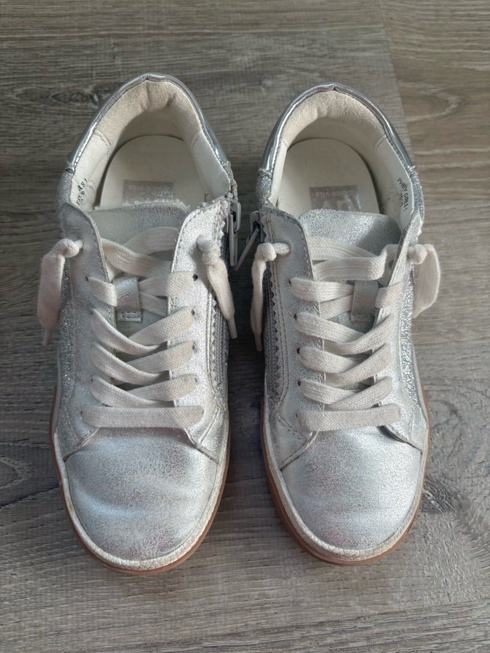 ❤️GIRLS DOLCE VITA GLITTER SNEAKERS~GIRLS—~SIZE 1
